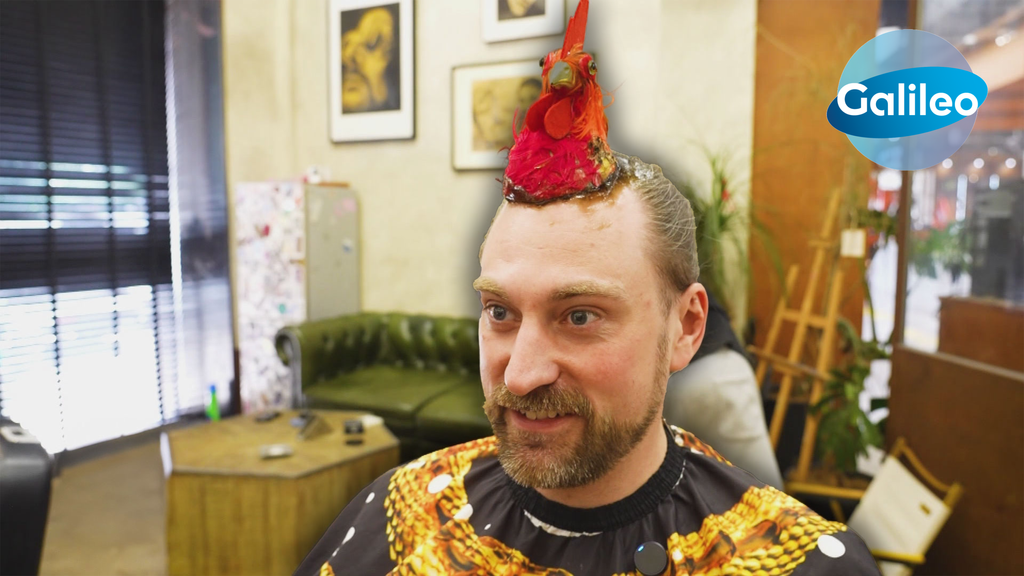 Edgar-Cut war mal: Nach diesem Friseur-Besuch hat unser Galileo-Reporter einen Vogel