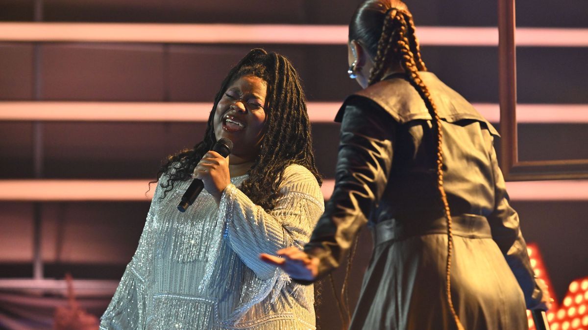 Emely Myles im Finale von "The Voice of Germany" 2023.