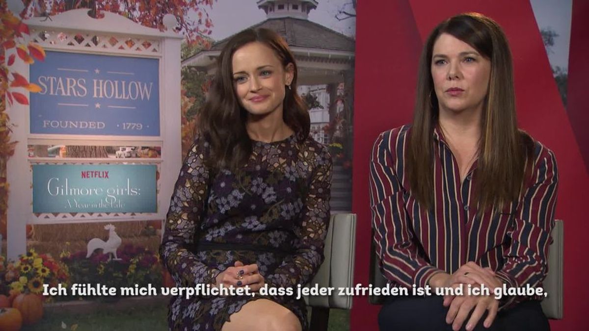 Das denken Lauren Graham und Alexis Bledel über das Ende der Serie