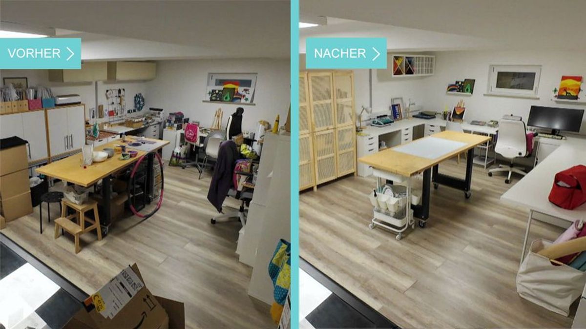 Kreativraum-Makeover: Mehr Platz durch clevere Zonenplanung
